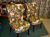Armless Wing Chair after restoration