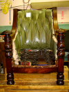 Tufted Chair during restoration