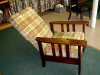 Morris Chair reclined after restoration