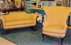 Empire Sofa and Fan back Chair